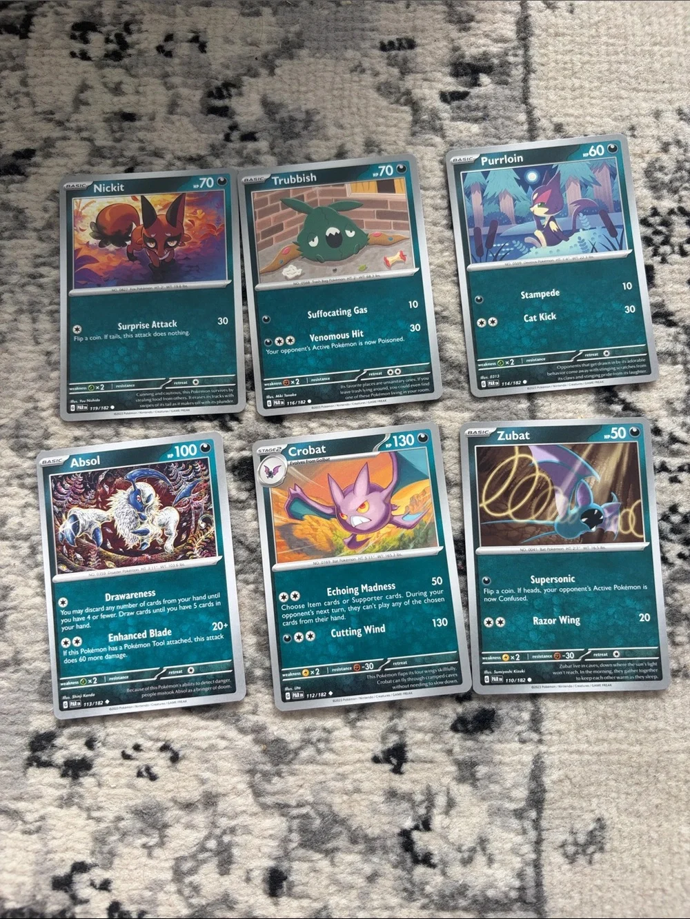 Paradox Rift Binder Builder Lot | 82 Unique Cards | Pokémon Set Collection